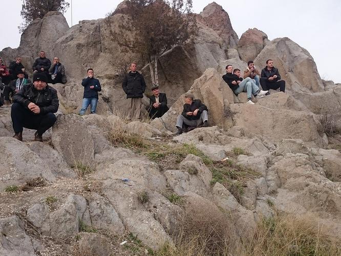 Şuhut Belediye Hisar Spor taraftarları takımlarını deplasmanda da yalnız bırakmadı.