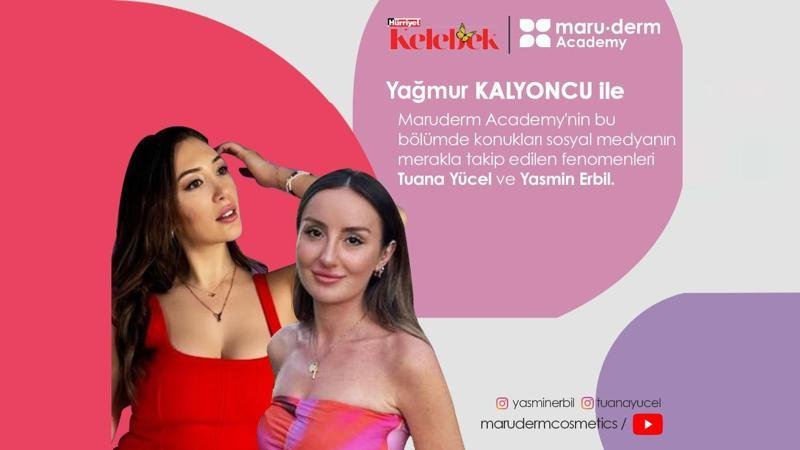 Maruderm Kozmetik ile Türkiye’nin ilk dijital güzellik programı Maruderm Academy de bu hafta…