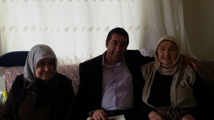 Şükriye Imış halamızla sohbet ederken